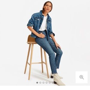 Everlane The Cheeky Straight Jean (High-rise) 26A